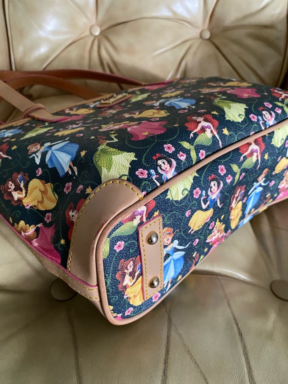 Dooney & Bourke Disney Bag Princess Half Marathon 2016 Tote Mermaid - Picture 10 of 15